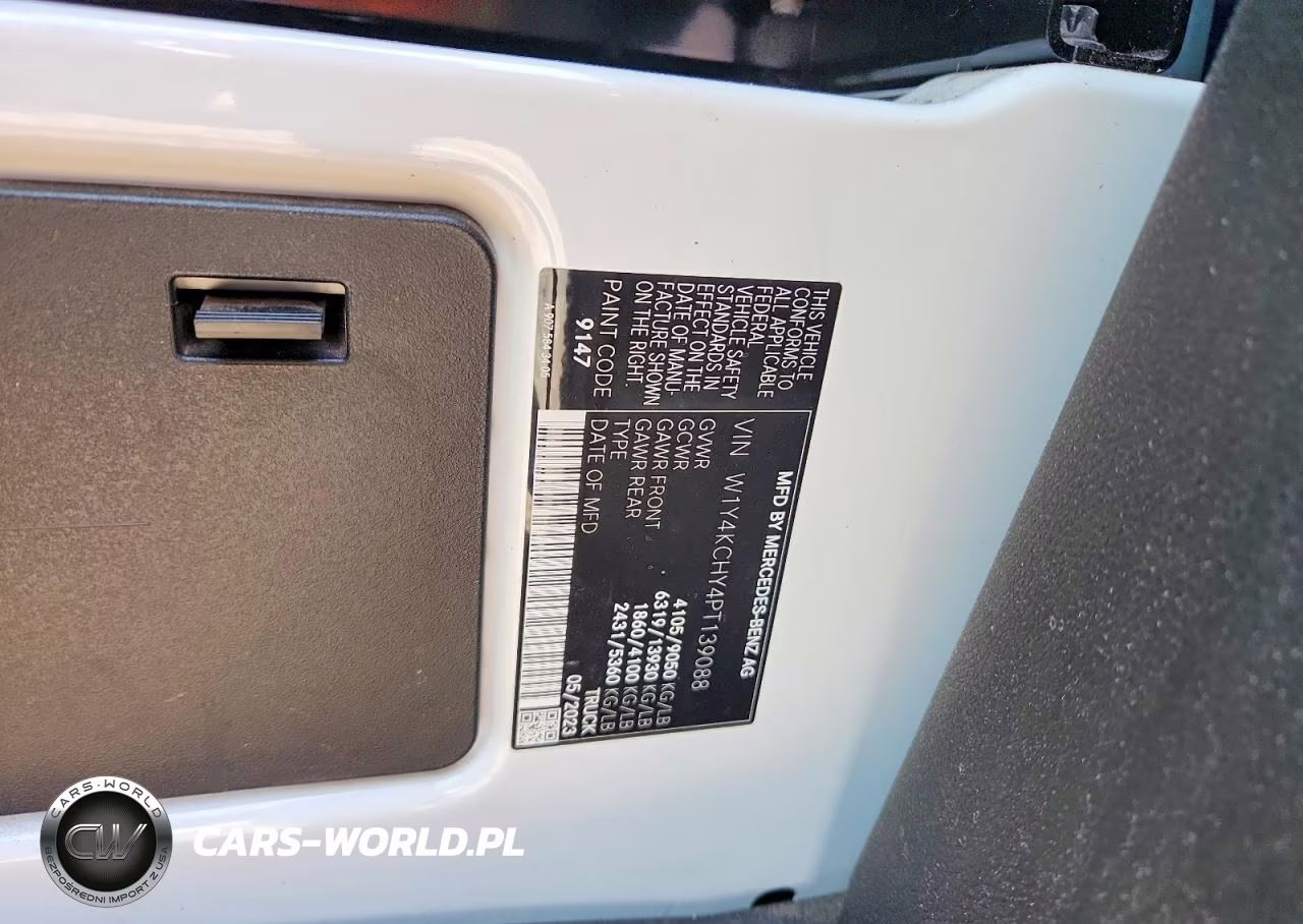 2023 Mercedes-Benz Sprinter 2500 VIN:W1Y4KCHY4PT139088 - 13