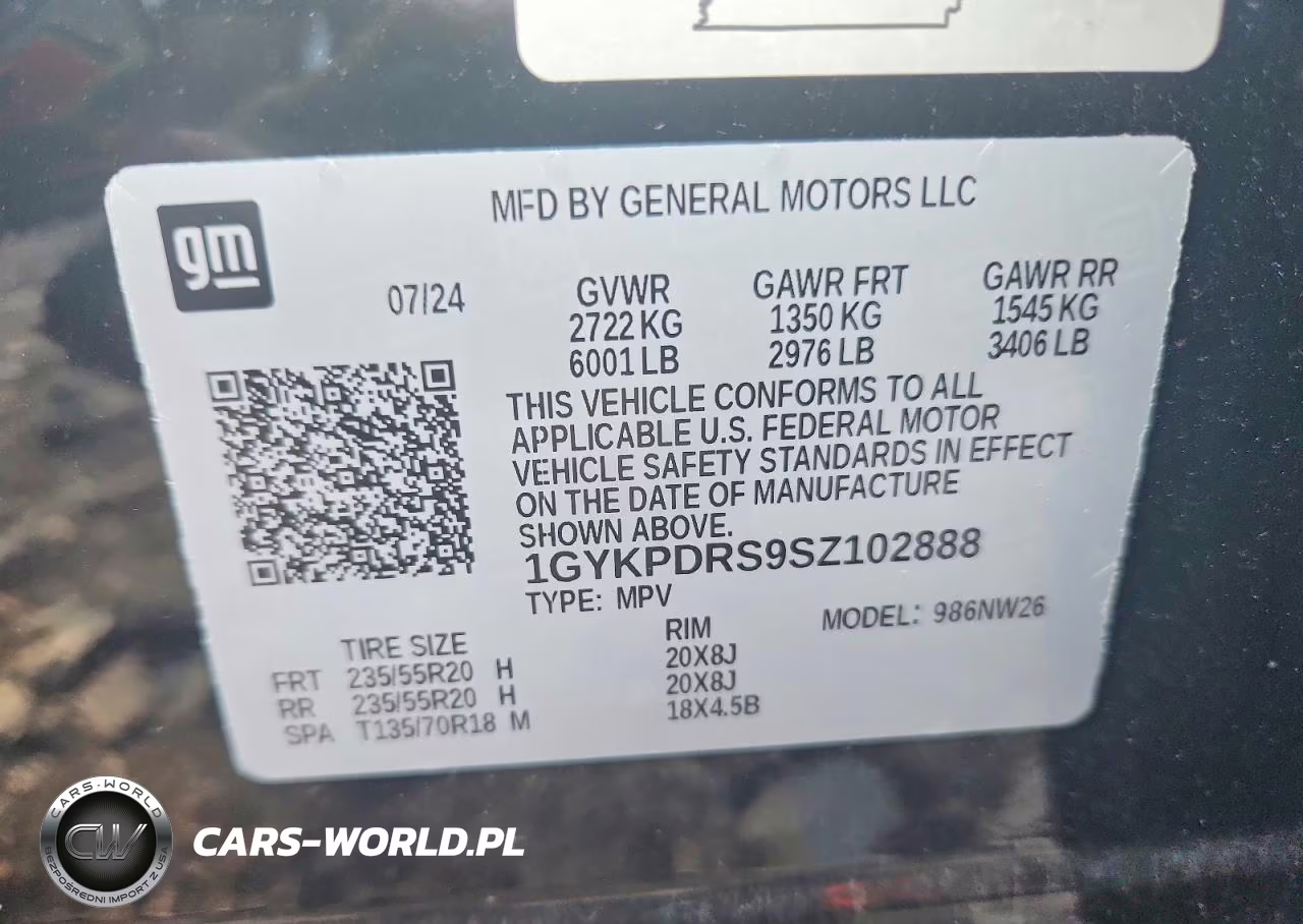 2025 Cadillac Xt6 Premium Luxury VIN:1GYKPDRS9SZ102888 - 14