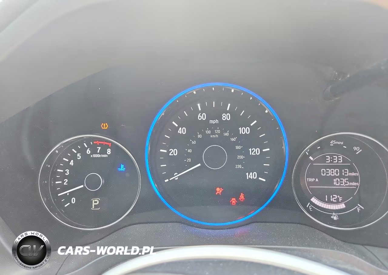 2020 Honda Hr-V Sport VIN:3CZRU6H16LM716117 - 9