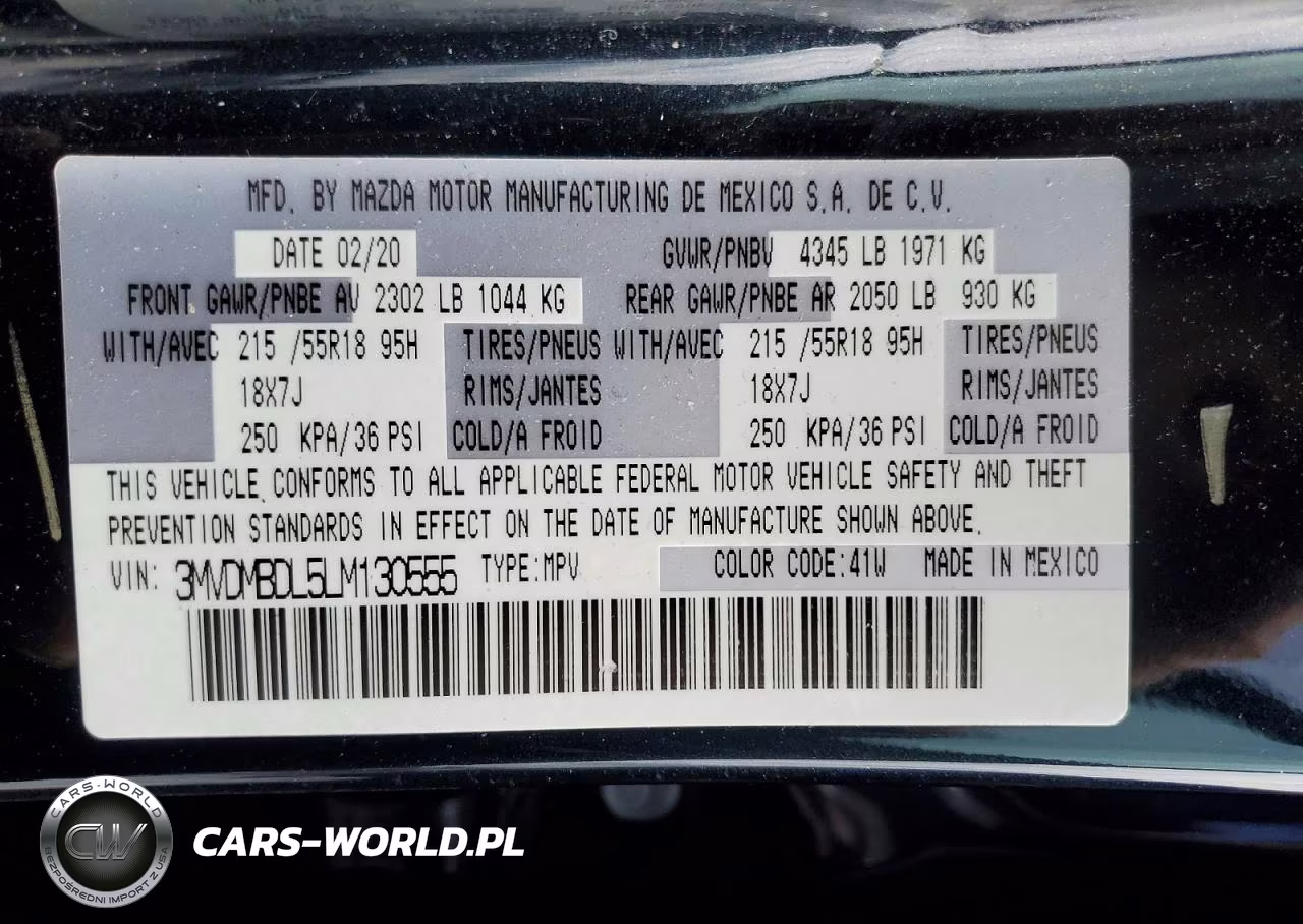2020 Mazda Cx-30 Preferred VIN:3MVDMBDL5LM130555 - 13