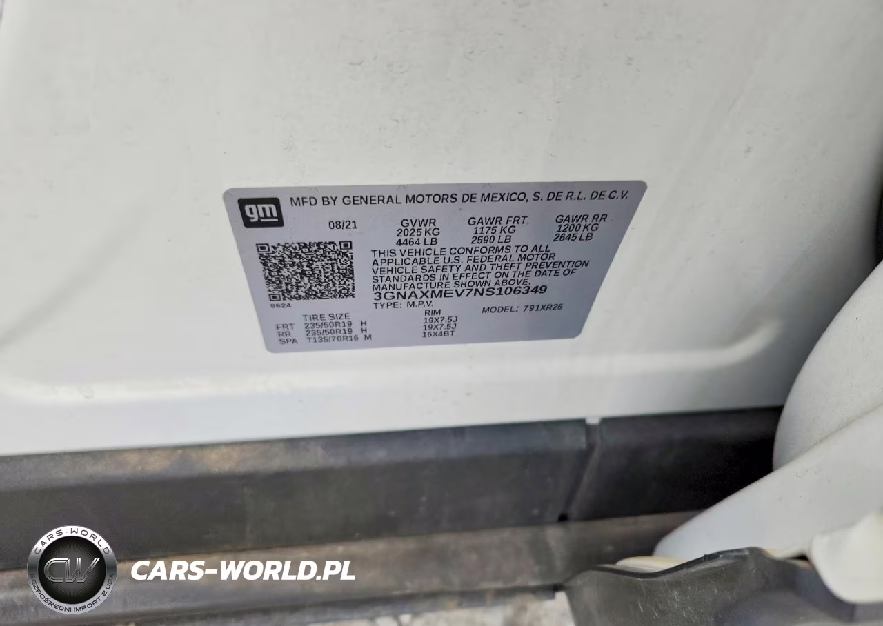 2022 Chevrolet Equinox Rs VIN:3GNAXMEV7NS106349 - 13