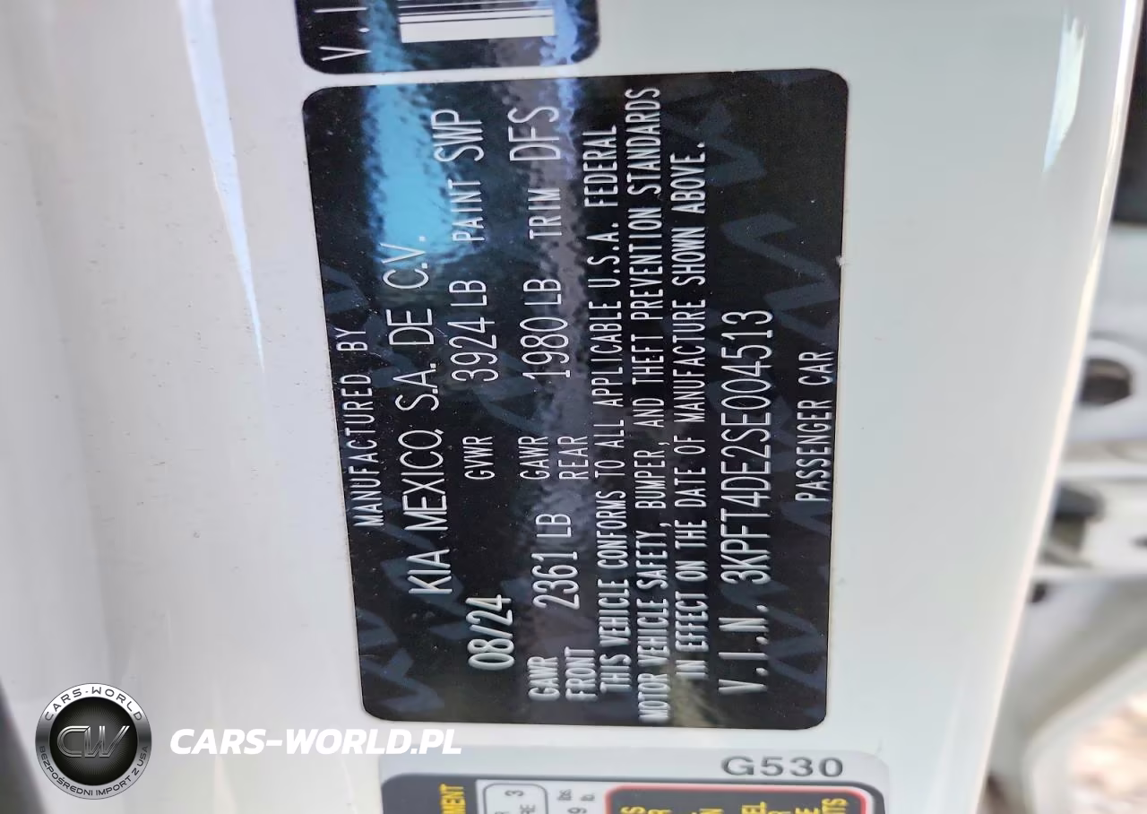 2025 Kia K4 Lx VIN:3KPFT4DE2SE004513 - 12