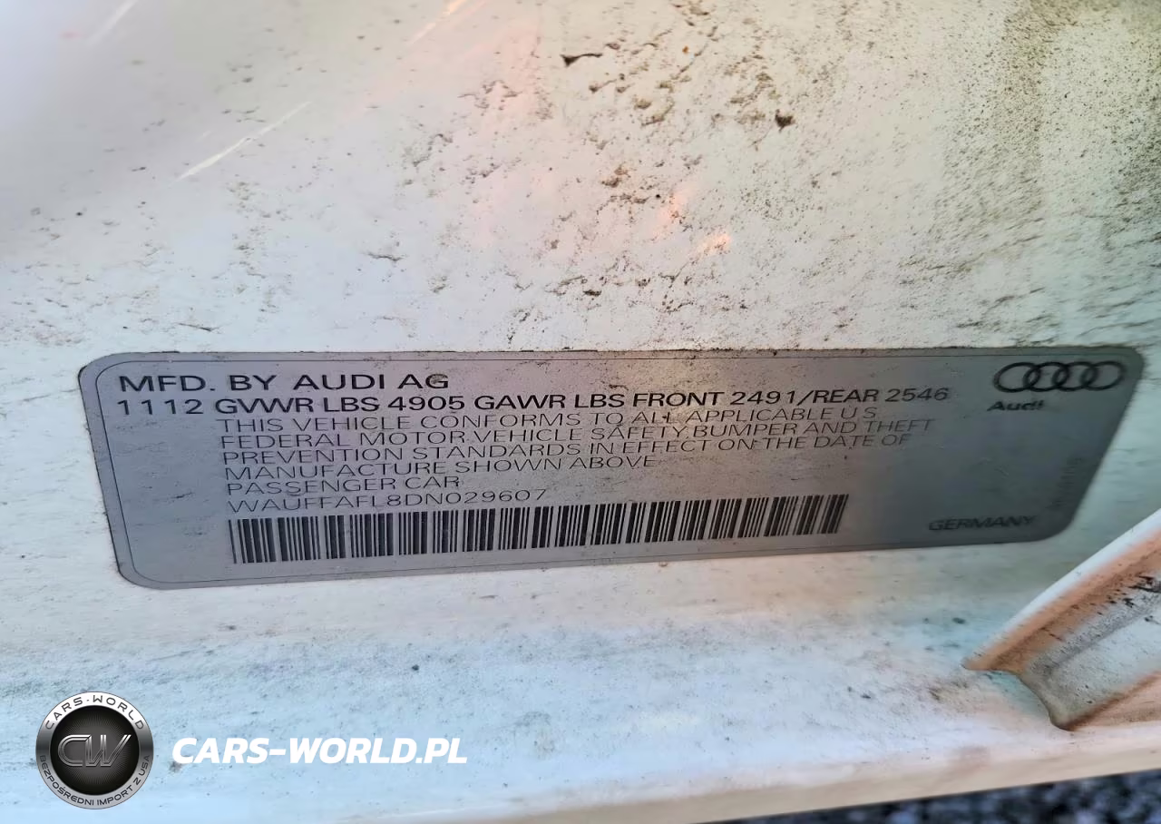 2013 Audi A4 Premium Plus VIN:WAUFFAFL8DN029607 - 12