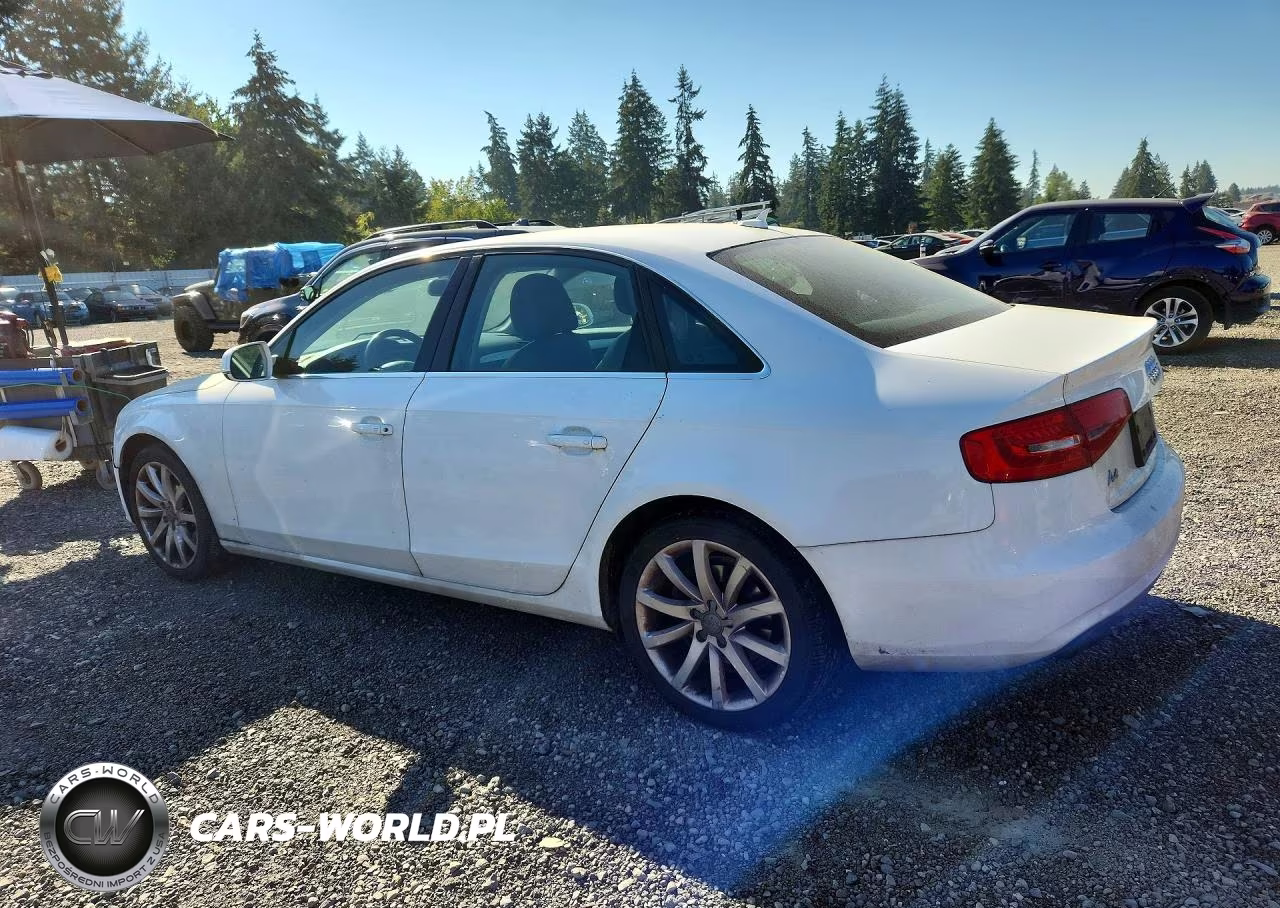 2013 Audi A4 Premium Plus VIN:WAUFFAFL8DN029607 - 2