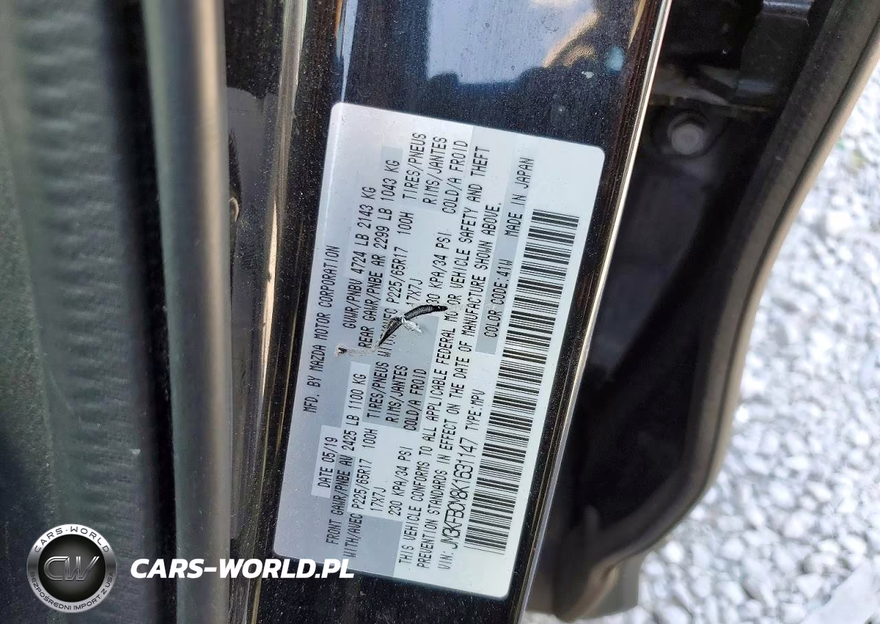 2019 Mazda Cx-5 Touring VIN:JM3KFBCM8K1631147 - 13