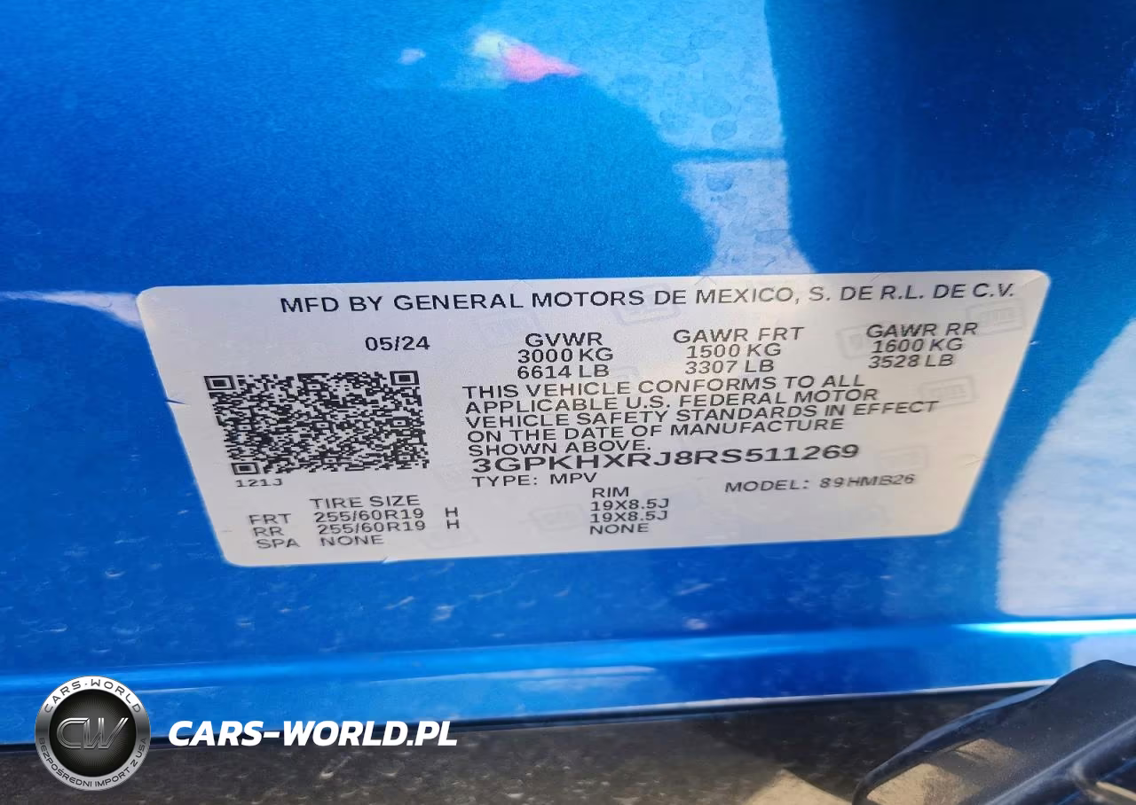 2024 Honda Prologue Tour VIN:3GPKHXRJ8RS511269 - 14