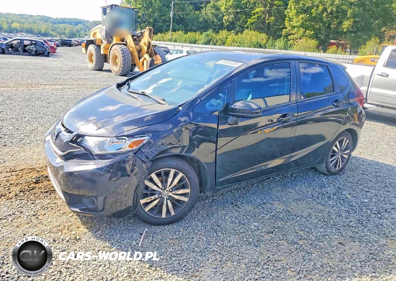 2015 Honda Fit Ex VIN:3HGGK5H88FM767554 - 1