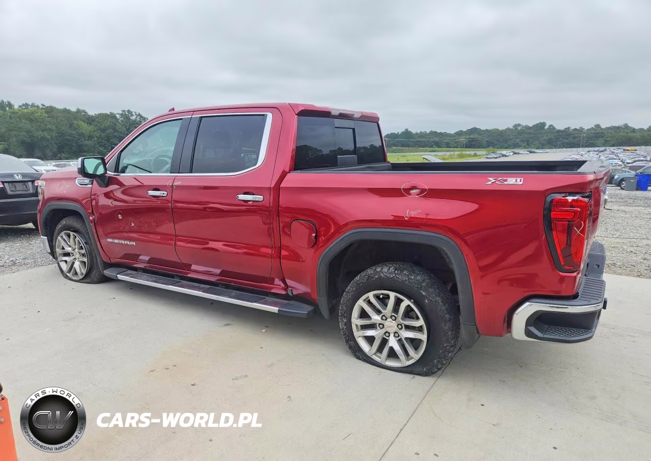 2019 GMC Sierra K1500 Slt VIN:3GTU9DED5KG142238 - 2