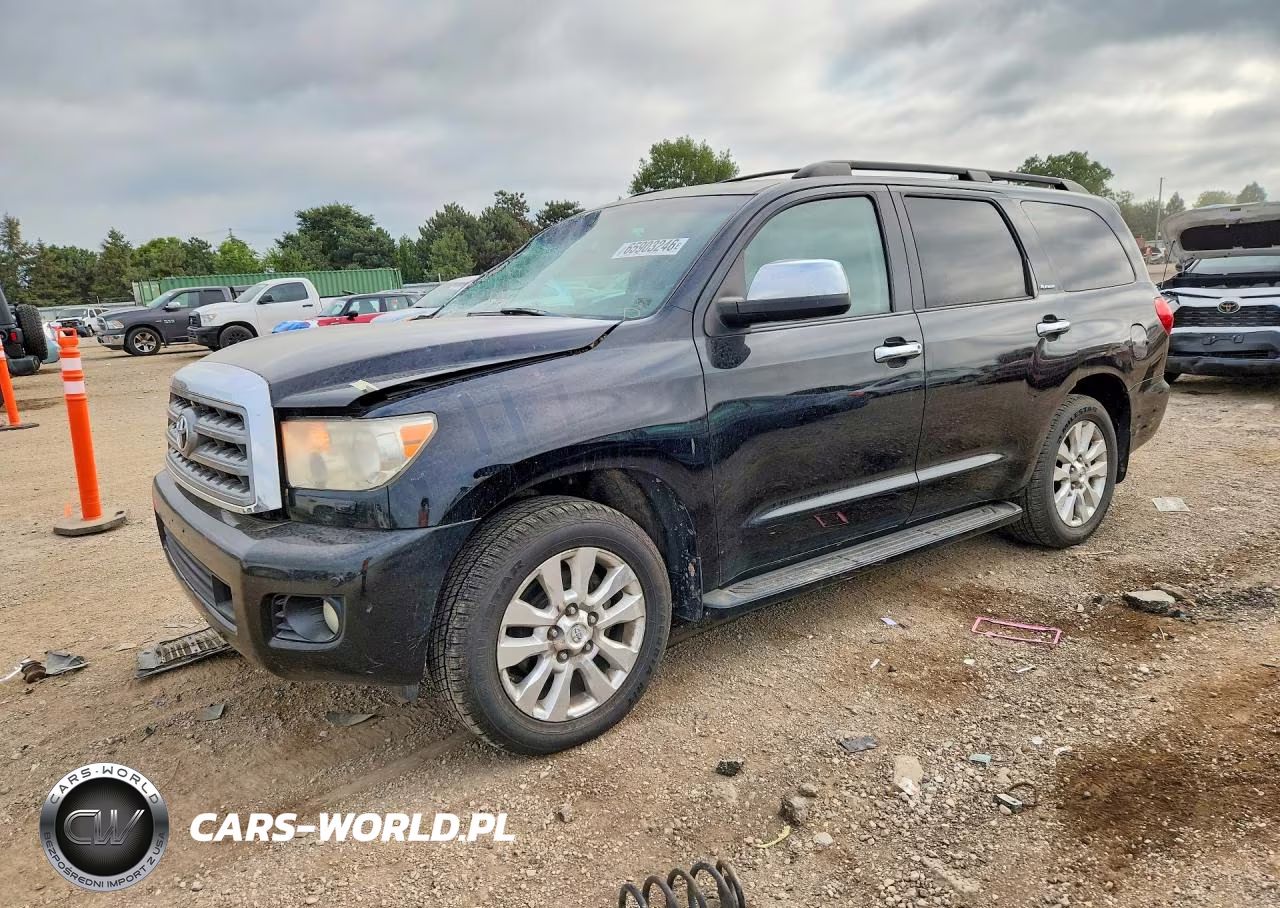 2008 Toyota Sequoia Platinum VIN:5TDBY67A98S014863 - 1