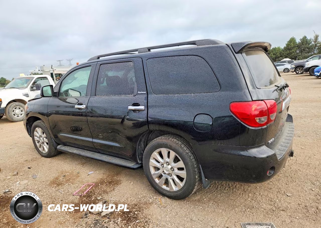 2008 Toyota Sequoia Platinum VIN:5TDBY67A98S014863 - 2
