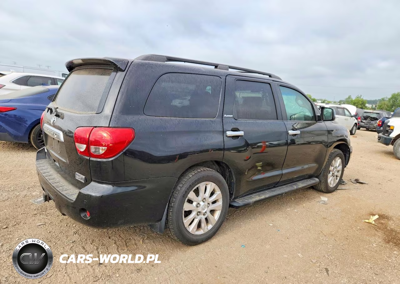 2008 Toyota Sequoia Platinum VIN:5TDBY67A98S014863 - 3