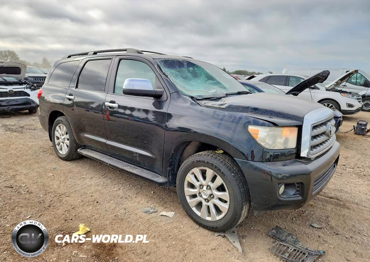 2008 Toyota Sequoia Platinum VIN:5TDBY67A98S014863 - 4