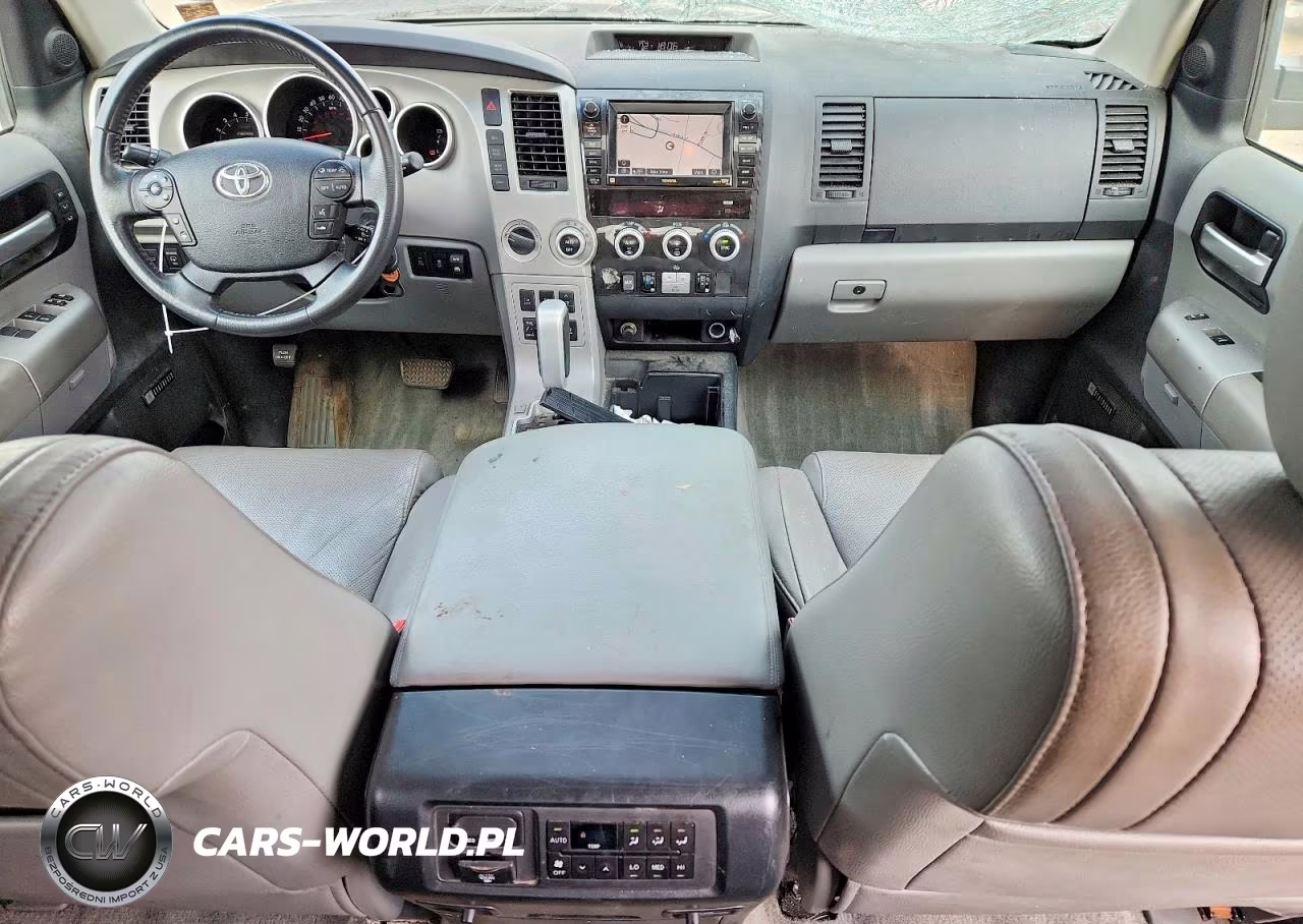 2008 Toyota Sequoia Platinum VIN:5TDBY67A98S014863 - 8