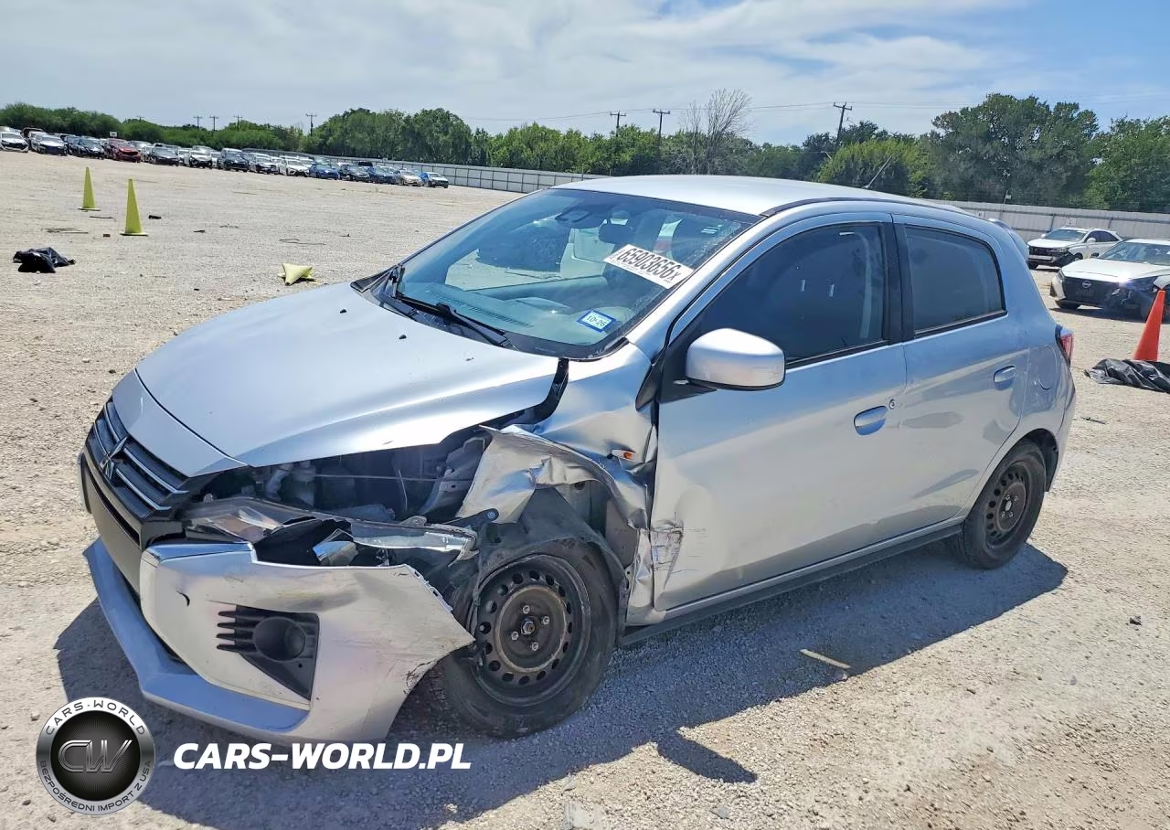 2021 Mitsubishi Mirage Es VIN:ML32AUHJXMH009826 - 1