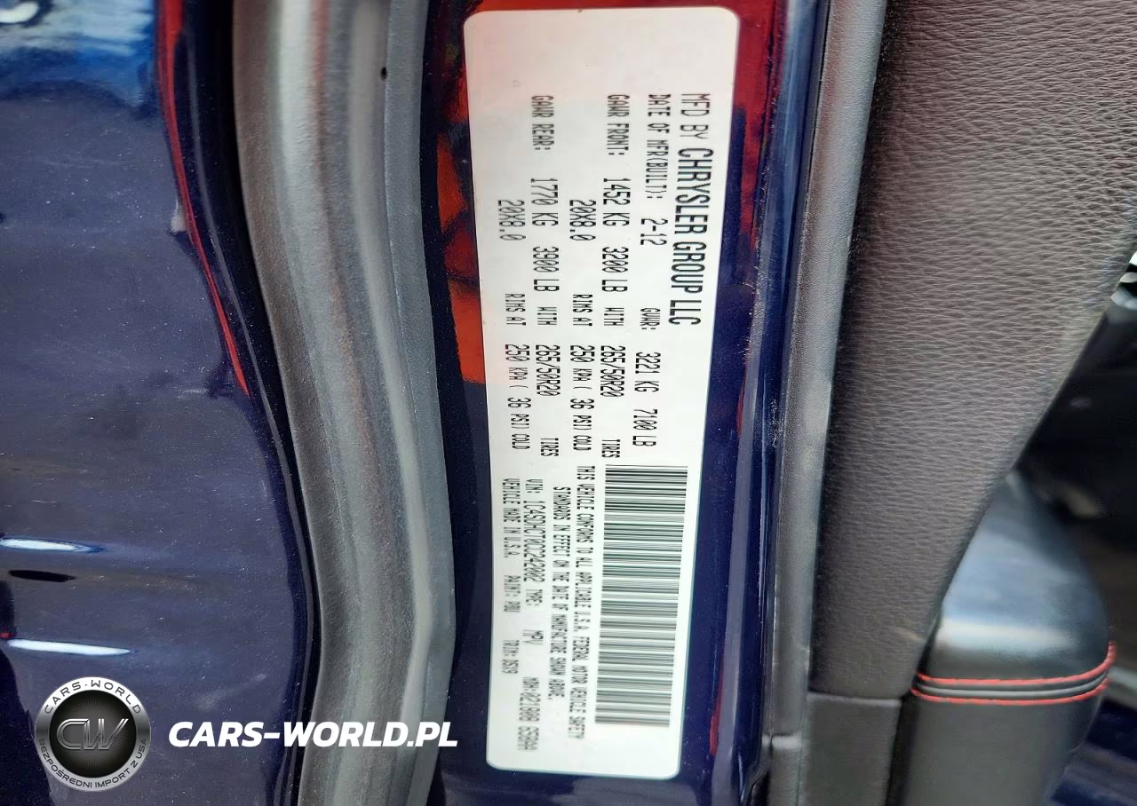 2012 Dodge Durango R-T VIN:1C4SDHCT0CC242002 - 13