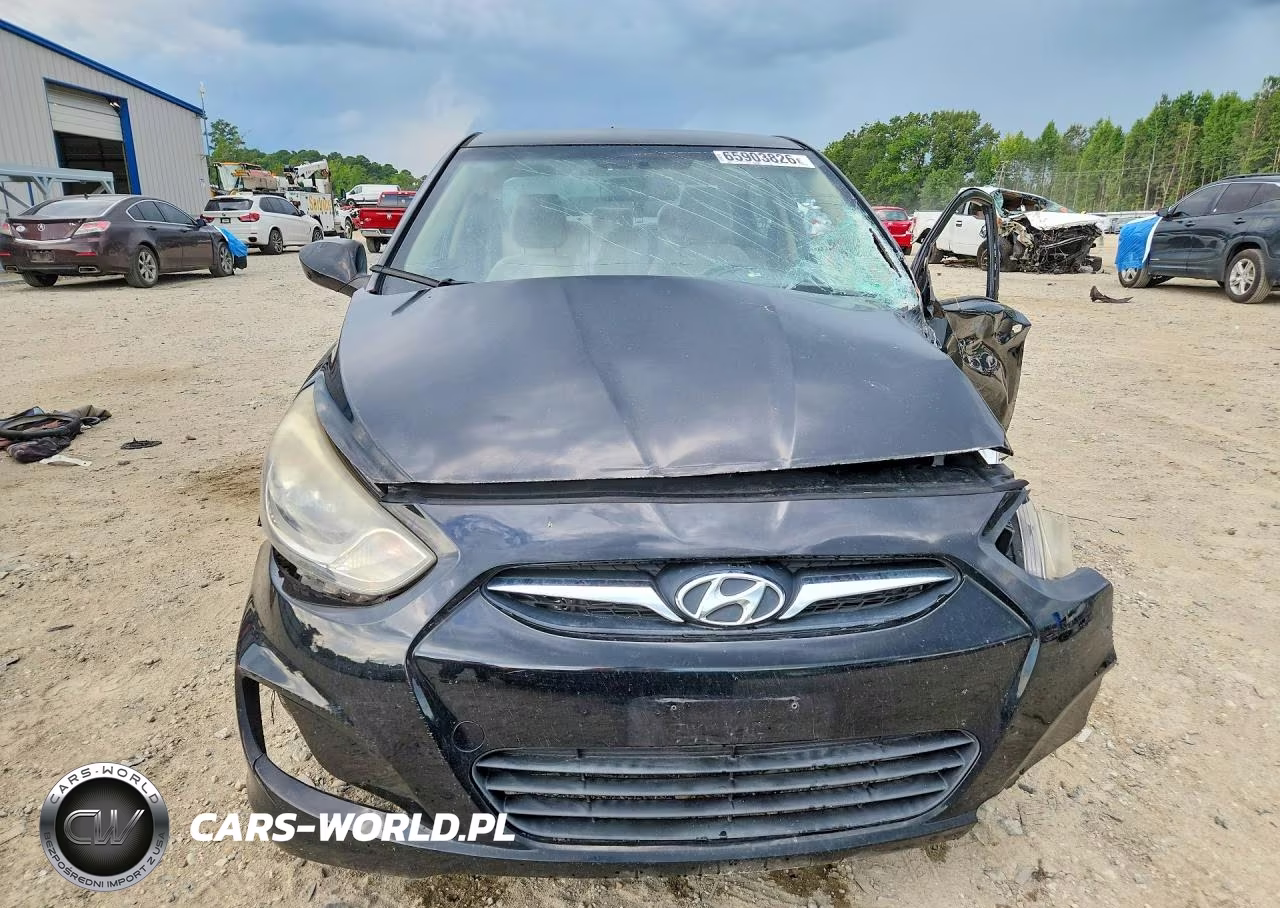2012 Hyundai Accent VIN:KMHCU4AE6CU180774 - 5
