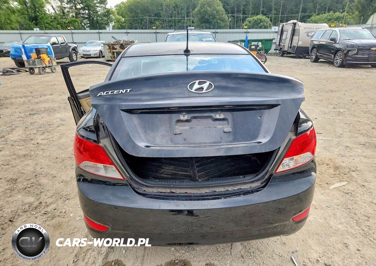 2012 Hyundai Accent VIN:KMHCU4AE6CU180774 - 6