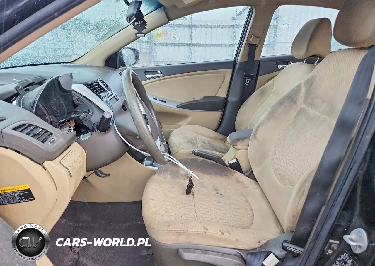 2012 Hyundai Accent VIN:KMHCU4AE6CU180774 - 7