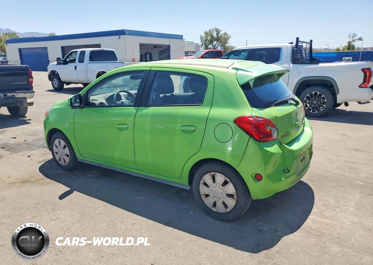 2014 Mitsubishi Mirage De VIN:ML32A3HJXEH021485 - 2