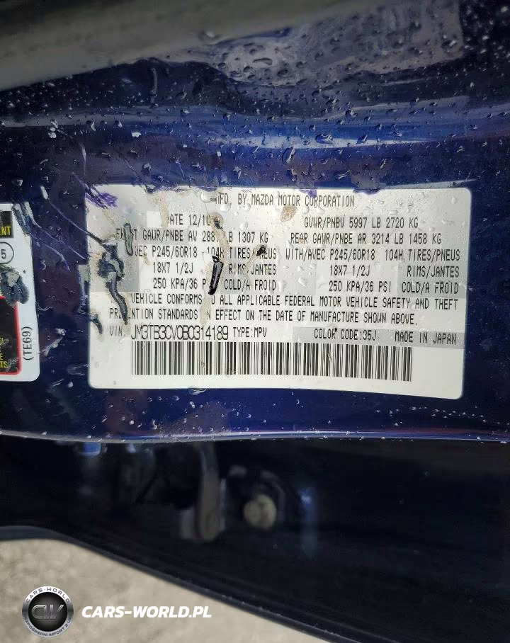 2011 Mazda Cx-9 VIN:JM3TB3CV0B0314189 - 13