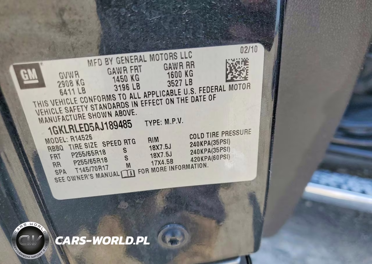2010 GMC Acadia Sle VIN:1GKLRLED5AJ189485 - 14