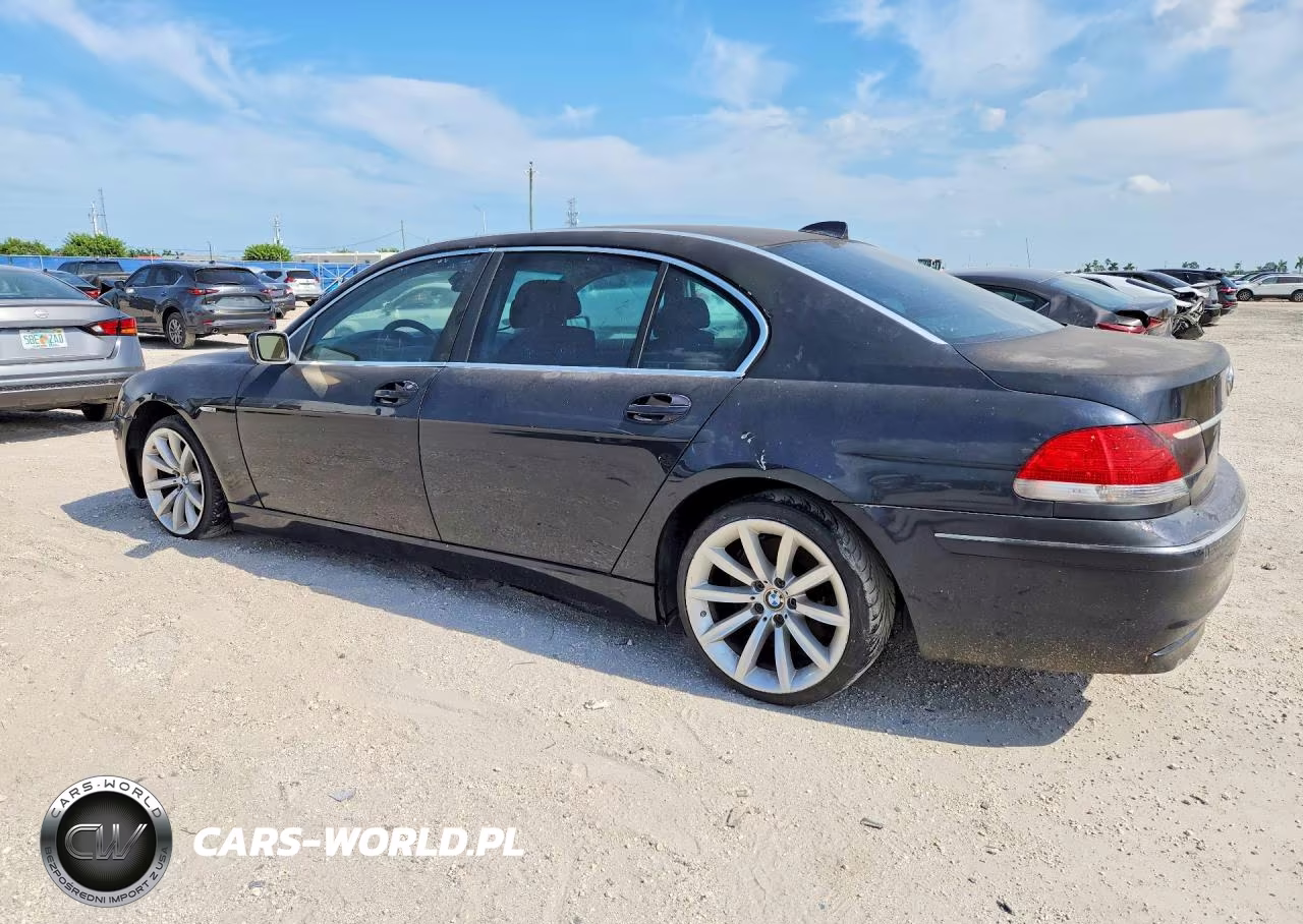 2006 BMW 750 Li VIN:WBAHN835X6DT26039 - 2