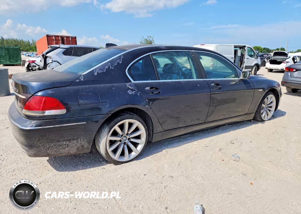 2006 BMW 750 Li VIN:WBAHN835X6DT26039 - 3