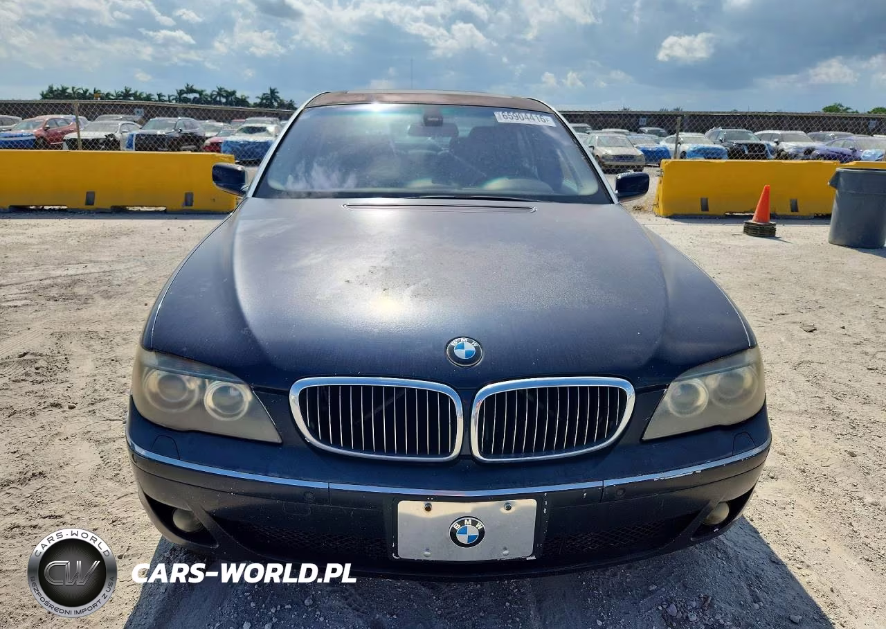 2006 BMW 750 Li VIN:WBAHN835X6DT26039 - 5