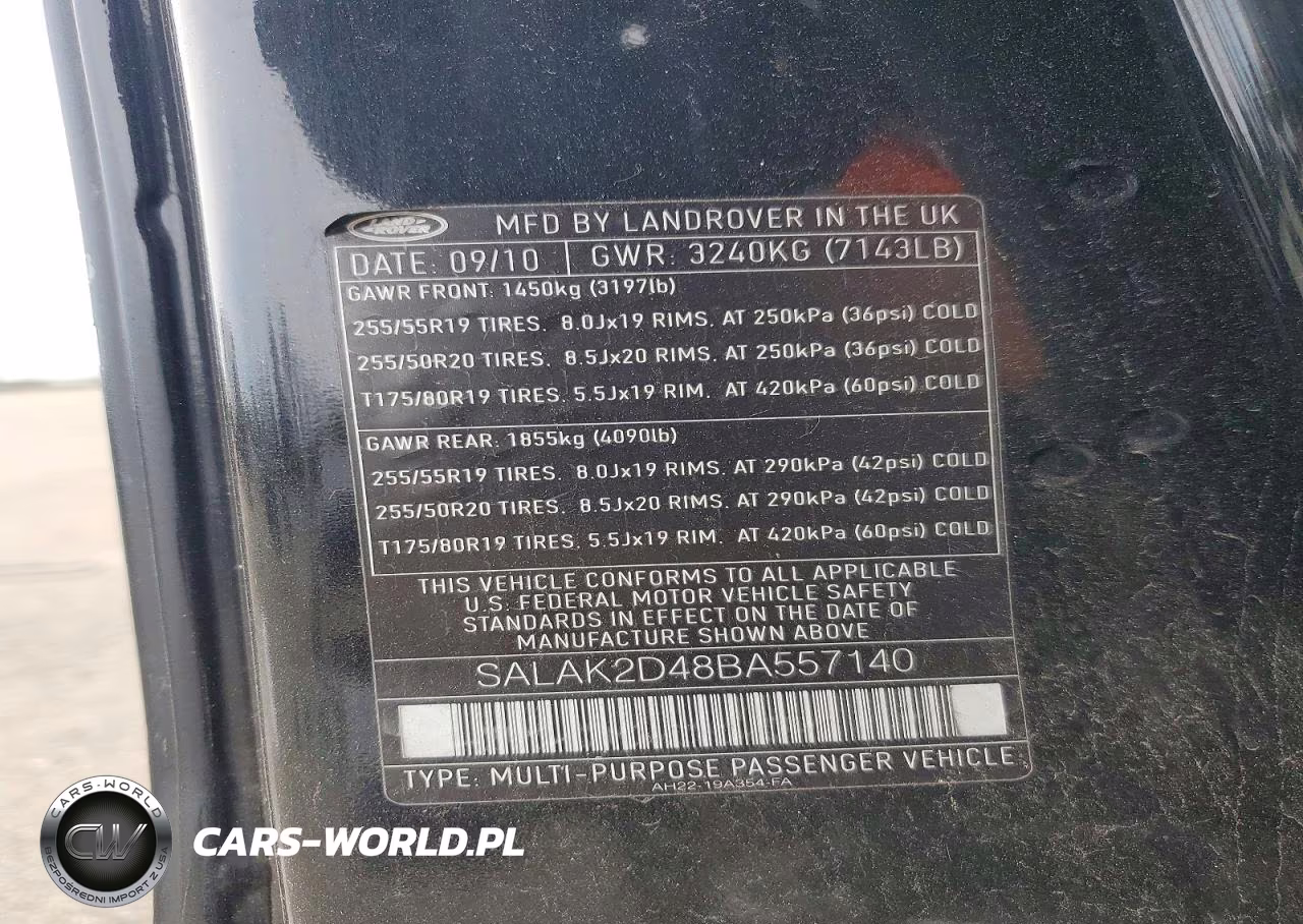 2011 Land Rover Lr4 Hse Luxury VIN:SALAK2D48BA557140 - 13