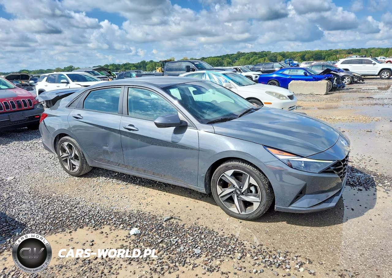 2023 Hyundai Elantra Sel VIN:KMHLS4AG6PU574031 - 4