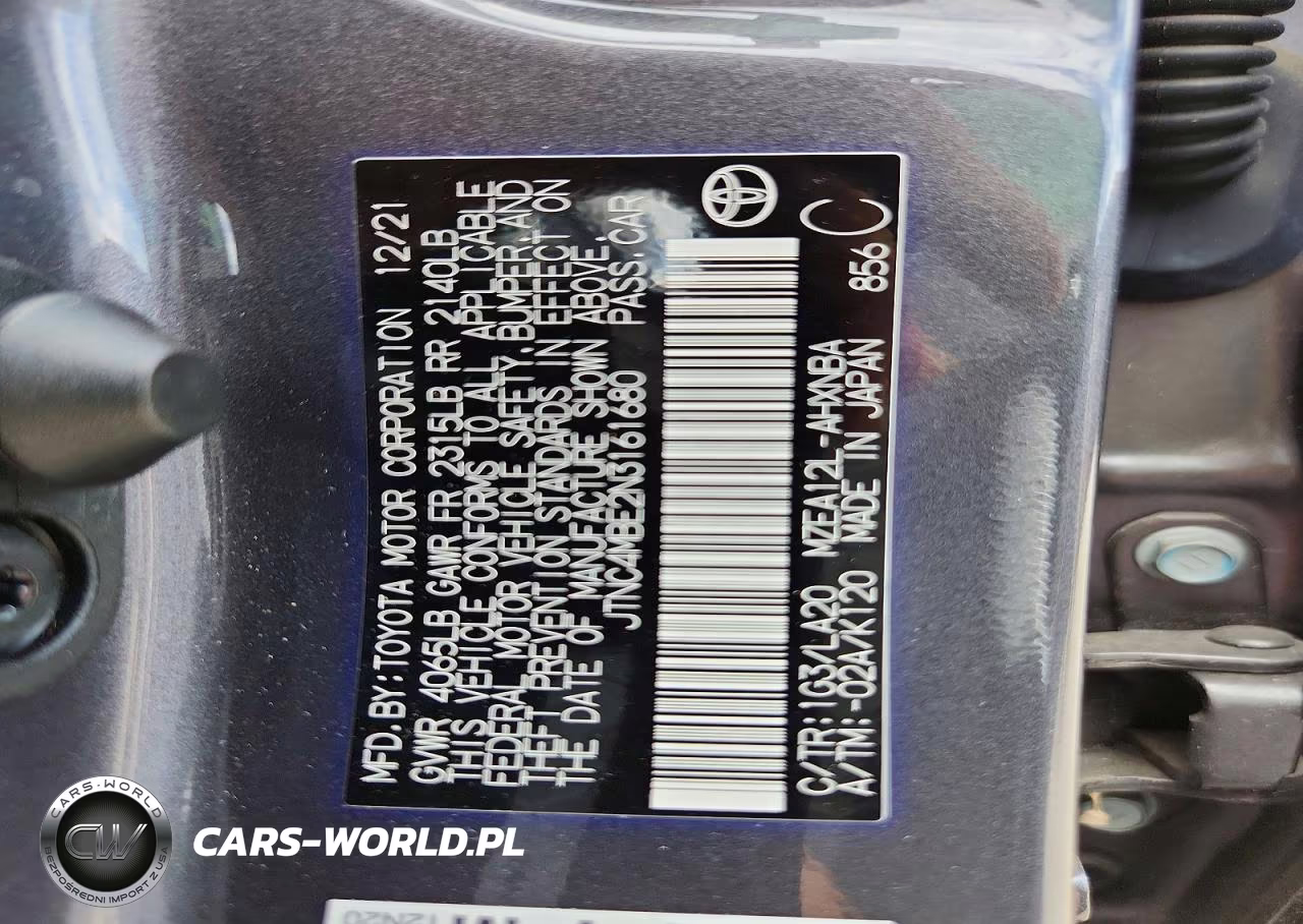 2022 Toyota Corolla Xse VIN:JTNC4MBE2N3161680 - 12