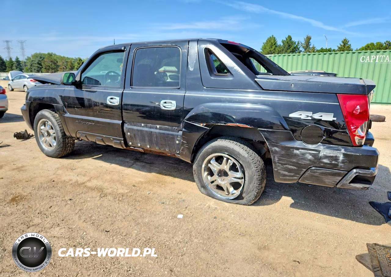 2002 Chevrolet Avalanche K1500 VIN:3GNEK13T42G321170 - 2