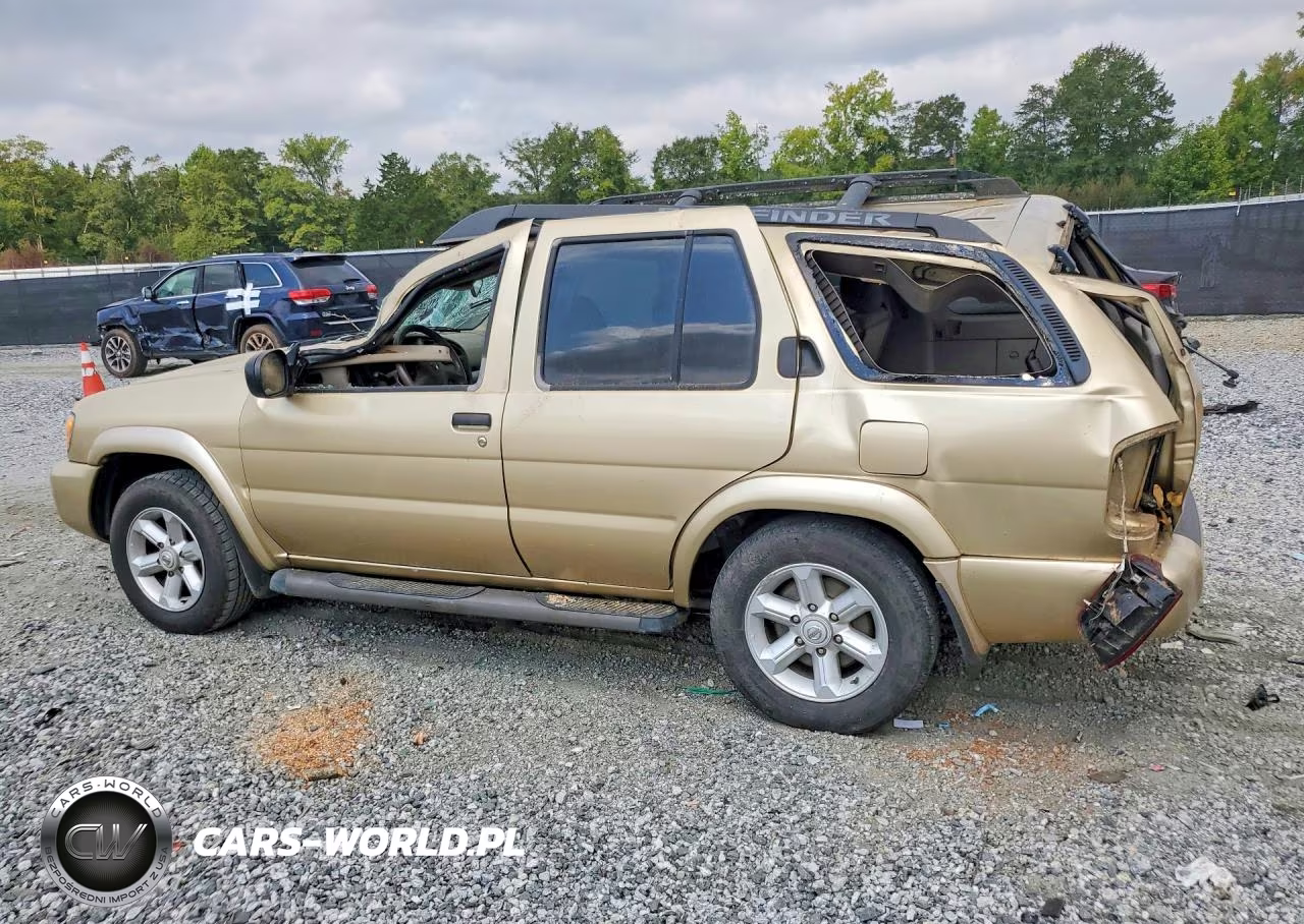 2004 Nissan Pathfinder Se VIN:JN8DR09X04W801221 - 2