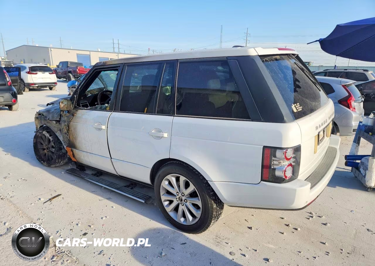 2012 Land Rover Range Rover Hse Luxury VIN:SALMF1D42CA373812 - 2