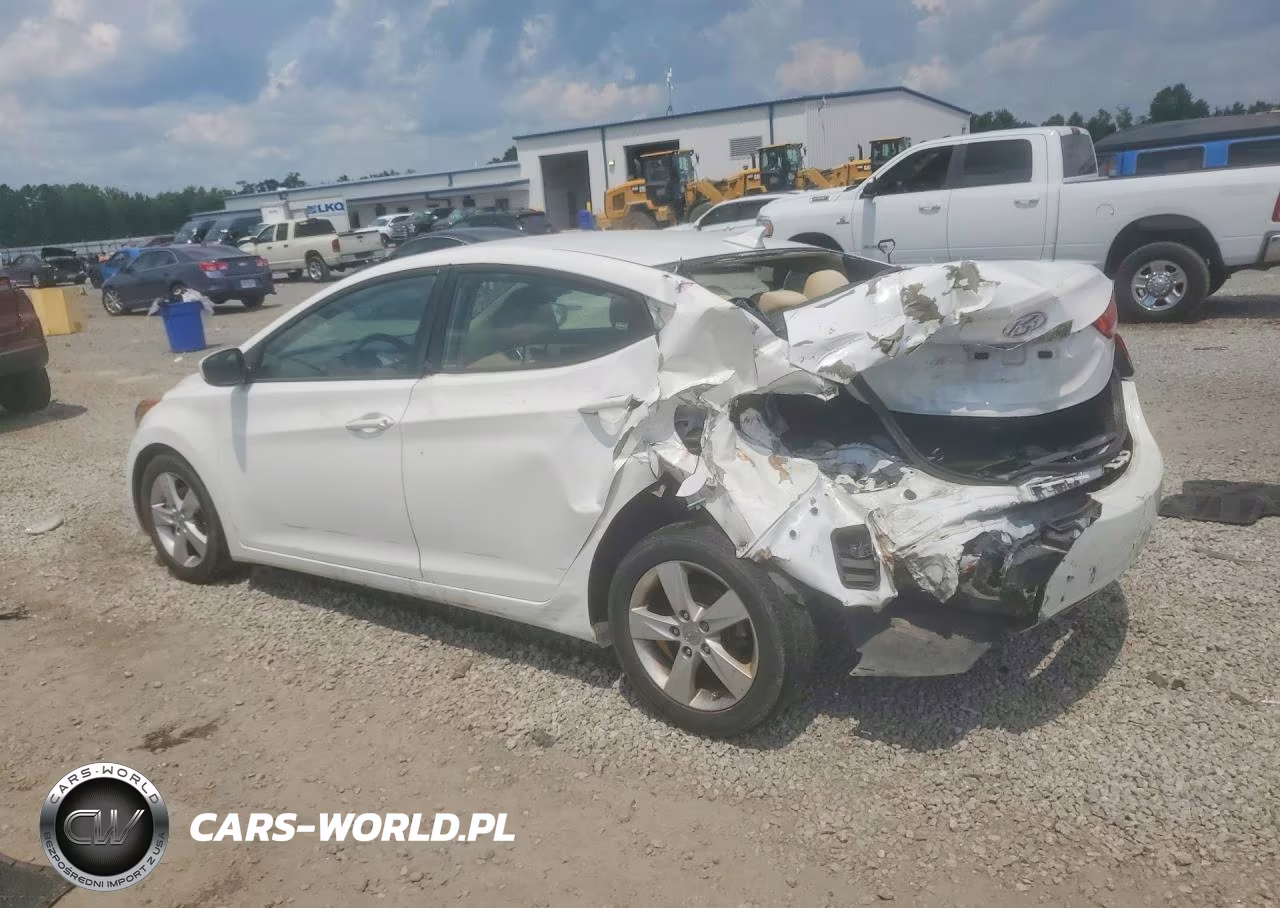 2013 Hyundai Elantra Gls VIN:5NPDH4AE5DH193654 - 2