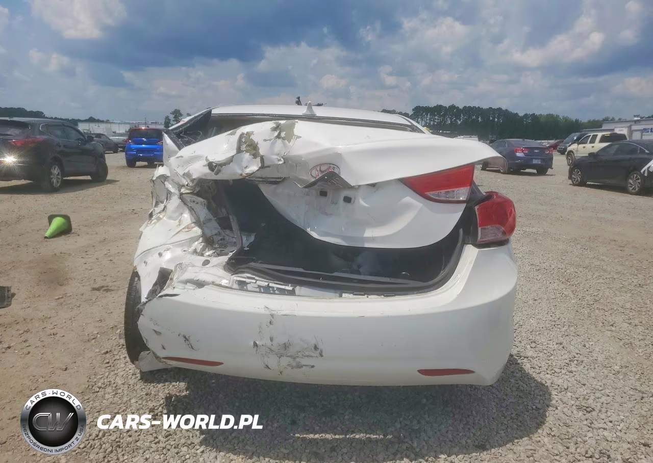 2013 Hyundai Elantra Gls VIN:5NPDH4AE5DH193654 - 6