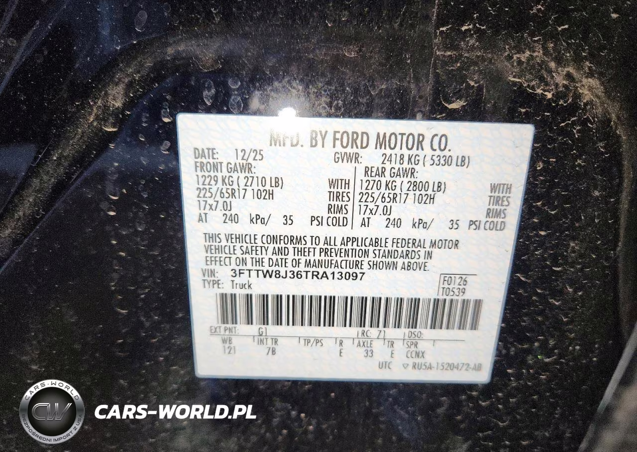2026 Ford Maverick Xlt VIN:3FTTW8J36TRA13097 - 13