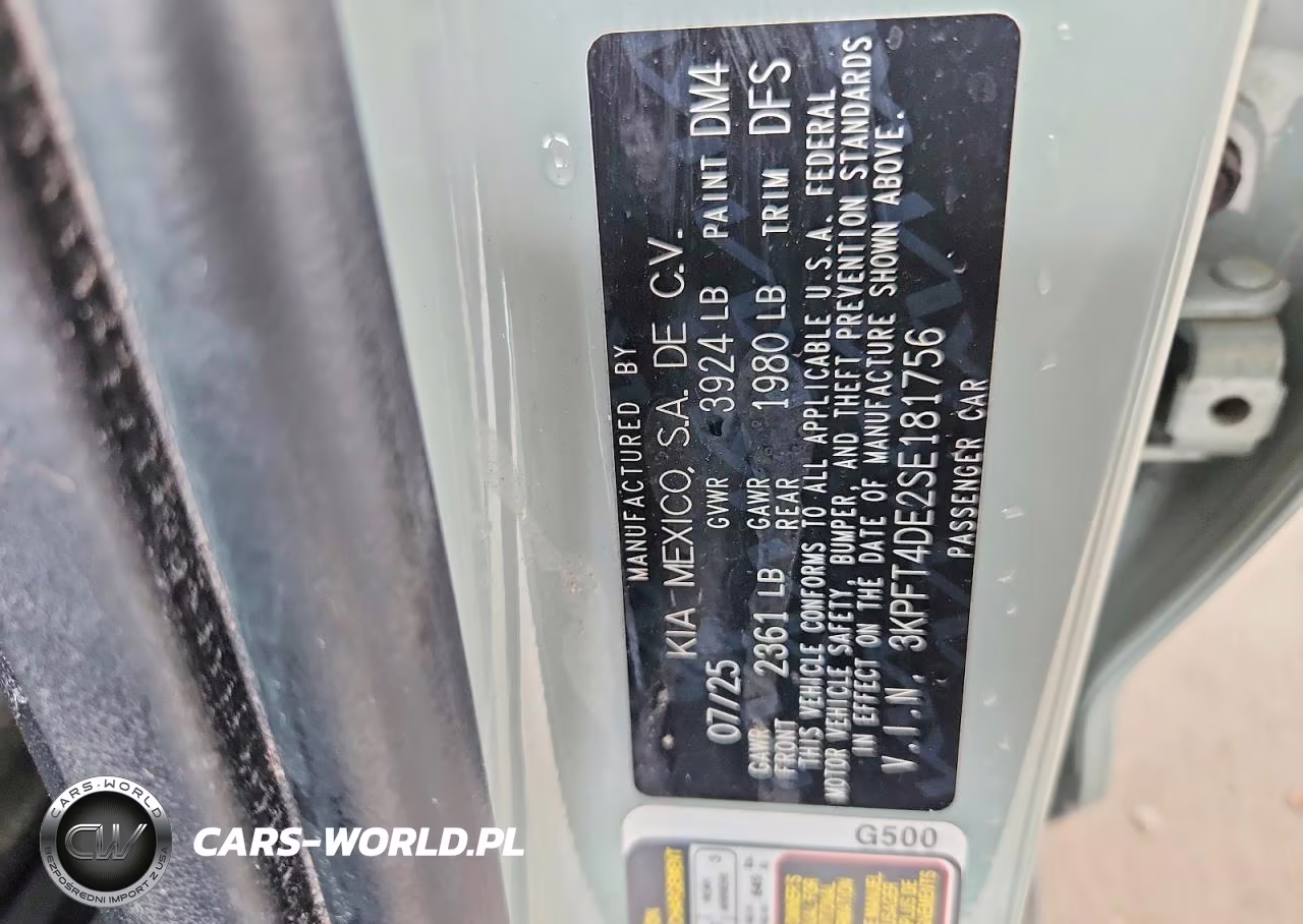 2025 Kia K4 Lxs VIN:3KPFT4DE2SE181756 - 12