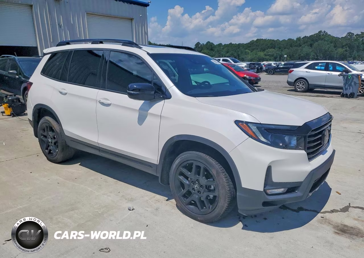 2024 Honda Passport Black Edition VIN:5FNYF8H88RB005701 - 4