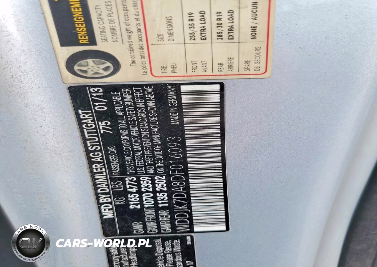 2013 Mercedes-Benz Sl 550 VIN:WDDJK7DA8DF016093 - 12