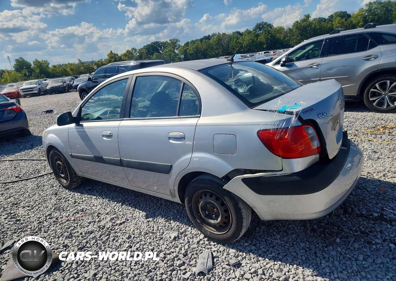 2007 Kia Rio Base VIN:KNADE123776249013 - 2