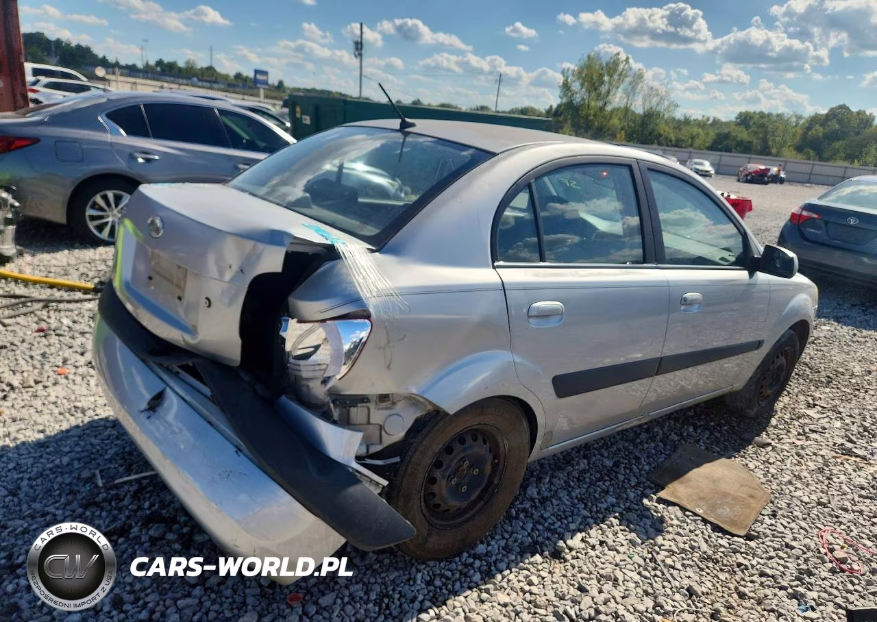 2007 Kia Rio Base VIN:KNADE123776249013 - 3
