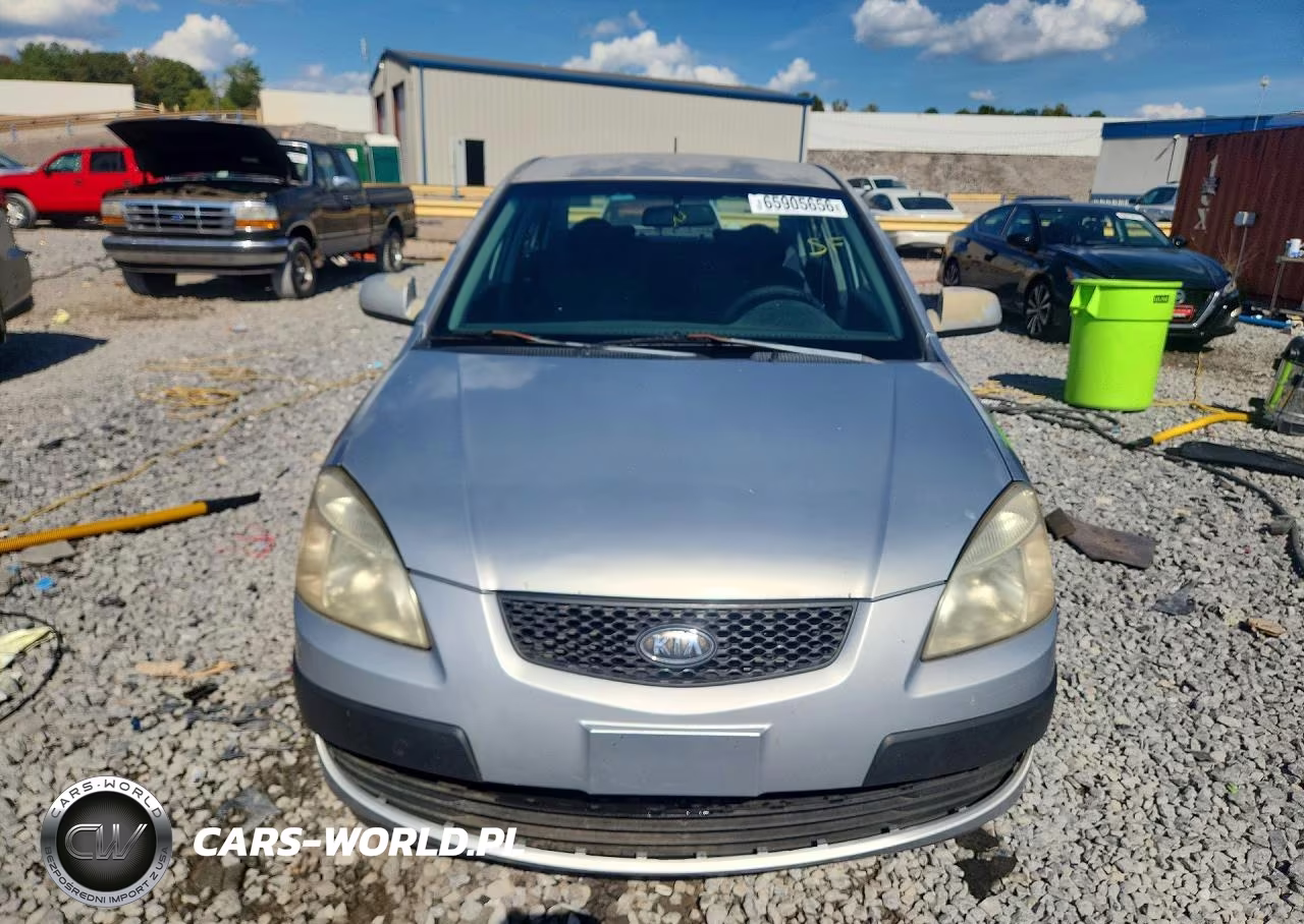 2007 Kia Rio Base VIN:KNADE123776249013 - 5