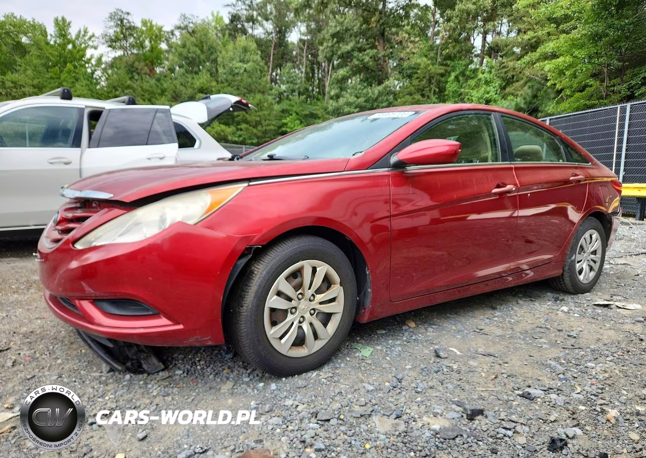 2012 Hyundai Sonata Gls VIN:5NPEB4AC0CH320247 - 1
