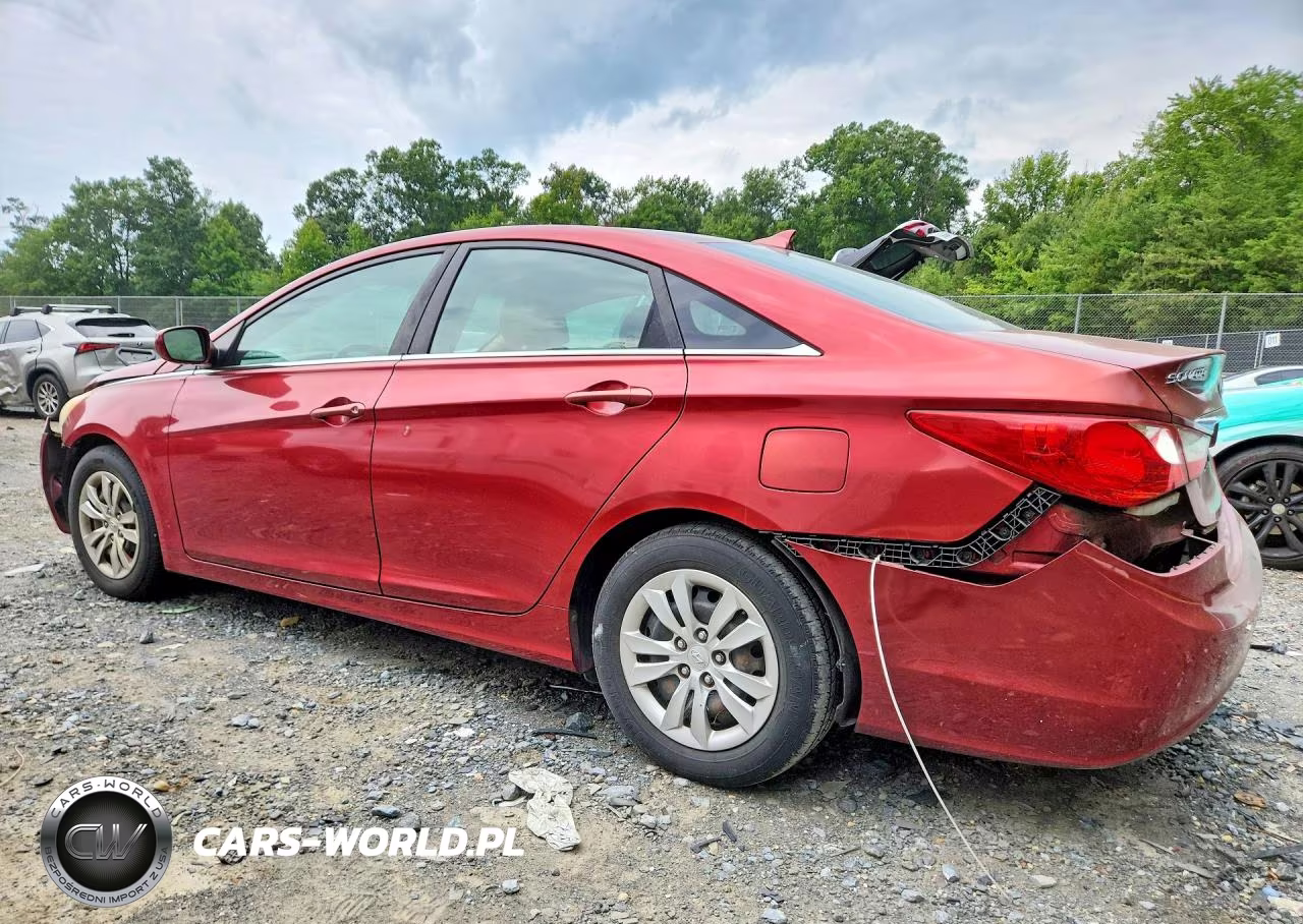 2012 Hyundai Sonata Gls VIN:5NPEB4AC0CH320247 - 2