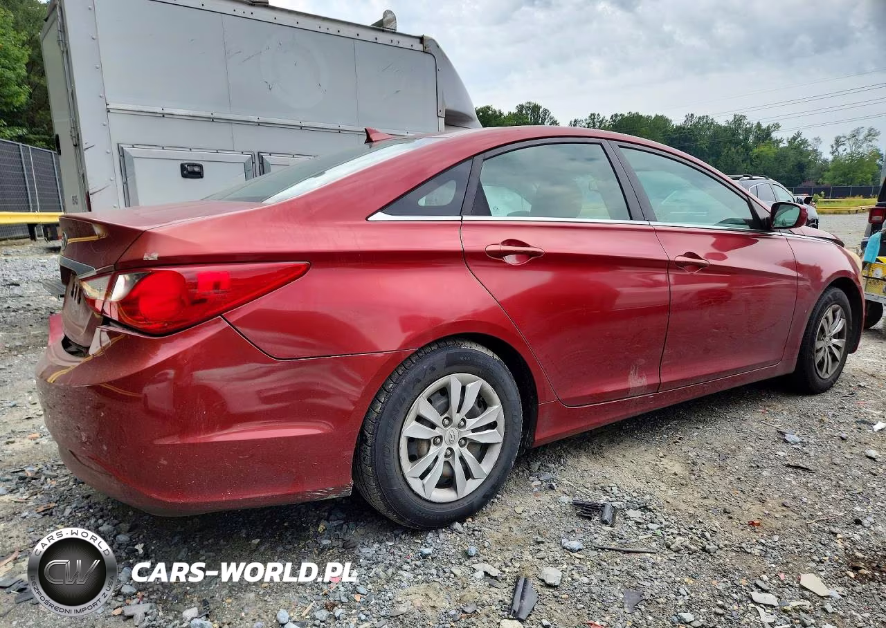 2012 Hyundai Sonata Gls VIN:5NPEB4AC0CH320247 - 3