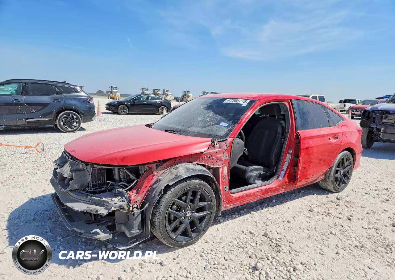 2023 Honda Civic Sport VIN:2HGFE2F54PH511356 - 1