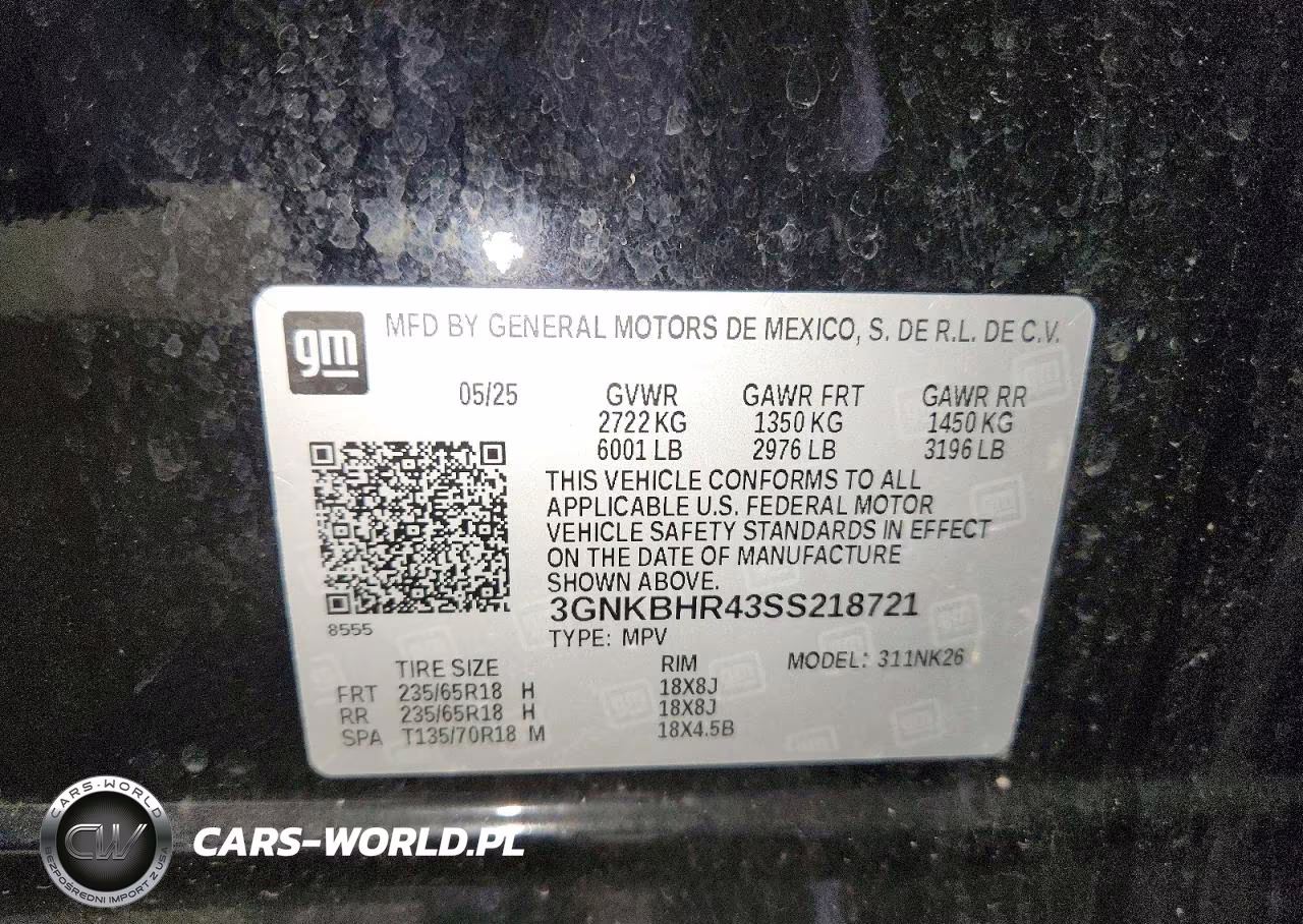 2025 Chevrolet Blazer 2Lt VIN:3GNKBHR43SS218721 - 14