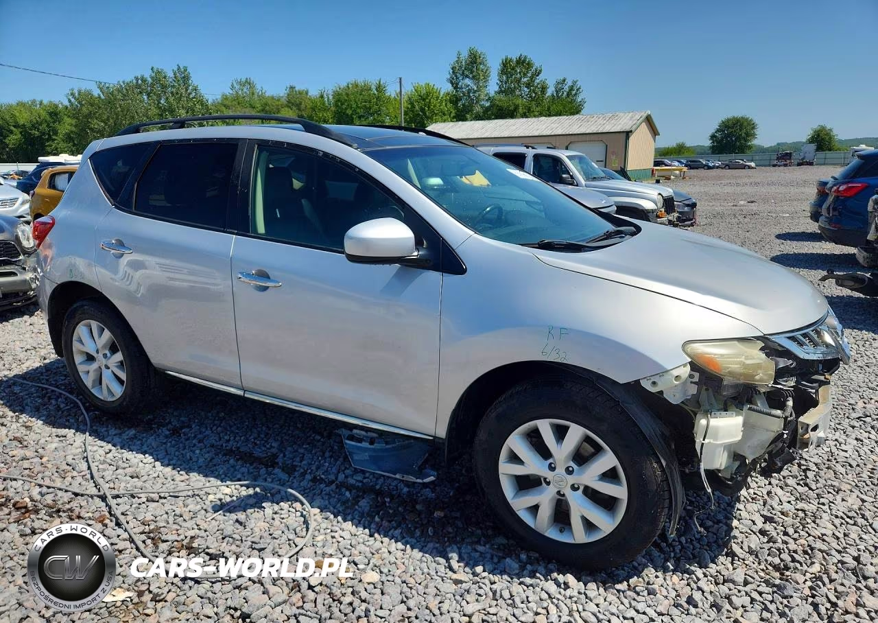 2011 Nissan Murano S VIN:JN8AZ1MW8BW185613 - 4