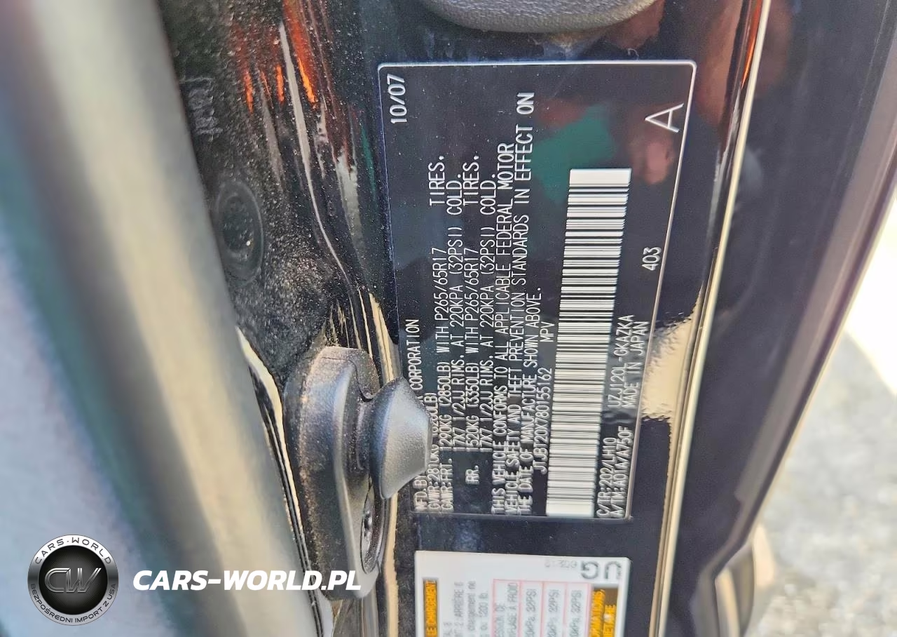2008 Lexus Gx 470 VIN:JTJBT20X780155162 - 13